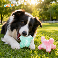 Jouet à mâcher pour chien en TPR, durable, nouveau design, pour mâcheurs agressifs, fabrication Famipet, vente en gros personnalisée.