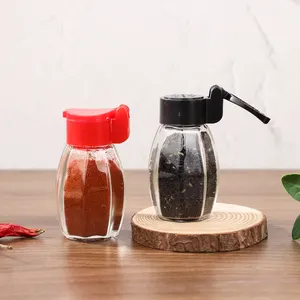 批发小手榴弹形玻璃香料瓶用于胡椒盐40毫升