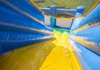 Bon marché gonflable de thème de mer centre de jeux, aire de jeux gonflable pour enfants