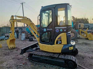 Mini excavatrices d'occasion de haute qualité utilisées Komatsu Pc35 Pc55 Pc35mr pc55mr Exacvator à vendre - Product Image 3