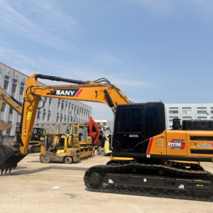 Excavatrice sur chenilles hydraulique d'occasion SY215C 21,9T 0,93m³ 114 kW 90% neuve SY235 SY365 - Product Image 2