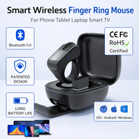 Souris intelligente sans fil Smart Ring Mouse pour présentations PPT, contrôle de la défilement des vidéos, télécommande TikTok