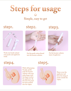 <span class=keywords><strong>Tampons</strong></span> de Détente Vaginale « Clean Point » Personnalisés OEM/ODM en Gros pour Femmes, Perles de Détoxification Utérine Sainement, Détox Yoni - Product Image 5