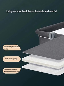 Baby Elektrische Automatische Schommelwieg Babybedje Babybed Draagbare Opvouwbare Speelweide Reiswieg Met Afstandsbediening - Product Image 5