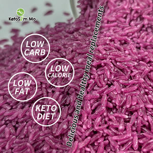 Alimentos Instantâneos de Baixa Caloria e Baixo Teor de Carboidratos, Arroz Shirataki, Arroz de Batata Doce Roxa Seco - Product Image 2