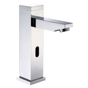 Grifo de lavabo de agua sin contacto, sensor automático sin contacto, grifo de sensor automático, 2 uds.