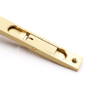 Neueste hochwertige versteckte Kupfer Material Flush Bolt Latch Türschloss Hersteller Security Guard Schieben Sie in Tower Türschloss - Product Image 5