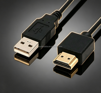 HMD-Stecker auf USB-Stromkabel 2.0-Adapterkabel für Chromecast TV Stick Fire TV Streaming-Geräte