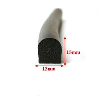 Bandes d'étanchéité en caoutchouc éponge Epdm par extrusion Bandes d'étanchéité en caoutchouc mousse de forme ronde