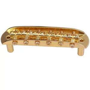 Puente de Guitarra de Metal Chapado en Oro de Alta Calidad para Guitarra FD Jmaster - Product Image 6