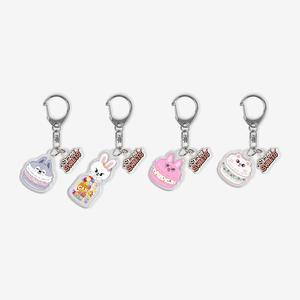 Custom Cartoon <b>Anime</b> Pattern UV Printing Acrylic <b>Keychain</b> Souvenir Fashionable Pendant Accessories - Product Image 4