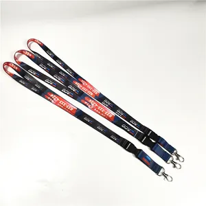 Factory Cheap Personalized High Quality Polyester Printing Lanyard Custom Printed Suppliers Lanyard Custom Polyester Lanyards