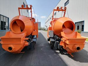 ปั๊มคอนกรีตดีเซลแรงดันสูงแบบลูกสูบ  ปั๊มผสมคอนกรีตแบบโหลดเอง  ปั๊มคอนกรีต 30 ลบ.ม./ชม. สำหรับงานก่อสร้าง - Product Image 4