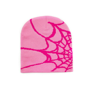 Bonnet tricoté unisexe chaud d'hiver, nouveau bonnet <span class=keywords><strong>en</strong></span> coton brodé d'un <span class=keywords><strong>araignée</strong></span> de dessin animé, bonnets skullies, cadeaux pour garçons - Product Image 2