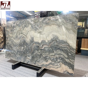 เคาน์เตอร์ด้านบนโต๊ะกาแฟ/รับประทานอาหารกระเบื้องพื้นหินธรรมชาติหรูหราหินอ่อนอิตาลีมีความสามารถ - Product Image 4