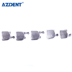 למעלה איכות פלטות שיניים אורתודונטי מיני רוט <span class=keywords><strong>018</strong></span> מונובלוק מתכת סוגר - Product Image 2