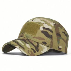 Casquettes de baseball personnalisées de qualité supérieure pour hommes, motif camouflage jungle, 18 couleurs, impression sérigraphique, promotionnelles - Product Image 1