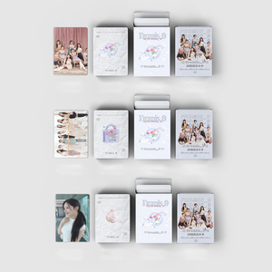 Kpop การ์ด LOMO Fromis_9 50ชิ้น/เซ็ต, การ์ดเซลฟี่สองด้าน Illit photocard jiwon jisun seoyoung บัตรของขวัญ - Product Image 4