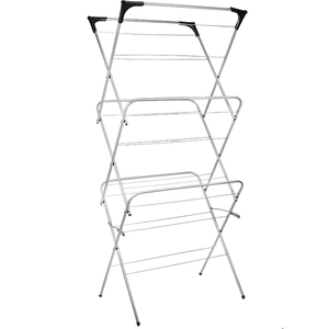 3 Tier Clothes Drying Airer Drying Rack Expandle Airer Rack