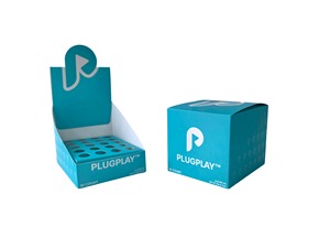 Tùy chỉnh tráng giấy bao bì hộp với Divider lỗ Matt cán và dập nổi cho thực phẩm truy cập hàng đầu hiển thị - Product Image 2