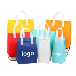 Bolsa Térmica Desechable de Aluminio para Llevar Café y Pasteles, con Aislamiento Térmico, Color Degradado, No Tejida - Product Image 5