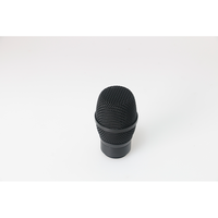 Tête de microphone à condensateur de remplacement pour micro sans fil portable, grille métallique pour diffusion en direct