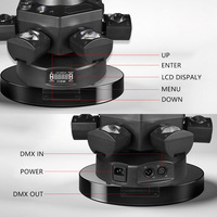 Projecteur LED RGBW 150W à tête mobile avec CRI95 et IP33 DMX512 pour éclairage de scène, de club, de soirée et de discothèque