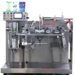 factory supply automatic stand up pouch without cap washing liquid filling machine liquid plastic pouch filling machine