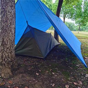 Portatile Esercito Verde Tenda Famiglia Impermeabile di Sopravvivenza di Emergenza di Dormire per 2 Persone Tessuto di Oxford per il campeggio all'aperto - Product Image 3