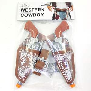 Juguete de Rifle de Halloween para Niños, Pistolas de Vaquero, Fundas, Disfraz de Vaquero del Oeste, Juego de Roles con Cinturón para Niños Pequeños - Product Image 3