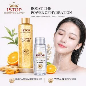 Tonique Éclaircissant Visage C pour l'Hyperpigmentation, Exfoliant et Illuminateur, à l'<span class=keywords><strong>Eau</strong></span> <span class=keywords><strong>de</strong></span> <span class=keywords><strong>Rose</strong></span> Hydrolat, Soin <span class=keywords><strong>de</strong></span> la Peau, Service <span class=keywords><strong>de</strong></span> Fabrication OEM - Product Image 2