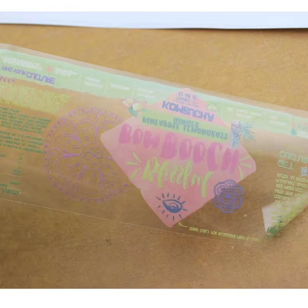 Custom Oem Round Packaging Label Printing Adhesive Custom Logo Bottle Sticker Labels for Food