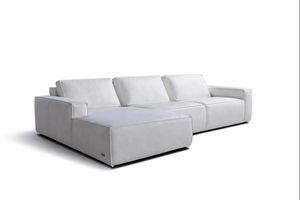 Sofá en Forma de L de Alta Calidad con Costuras Dobles, Sofá Suave y Cómodo para Sala de Estar, Diseño Moderno - Product Image 2