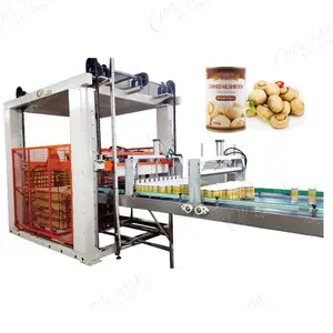 Turnkey Project Automatic Canned Mushroom Cleaning Filling Sealing Sterilization and Packaging Machine