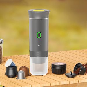 OEM Rechargeable 3 in 1 <b>Portable</b> Italian Espresso Machine Capsule <b>Coffee</b> <b>Maker</b> for Home Outdoor Travel - Product Image 2