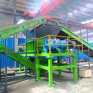 Double Axis Waste Tyre <b>Shredder</b> Two Shafts Tire Recycling Line Rubber Tire Recycling Plant Engine Bearing Core for Sale! - Product Image 5