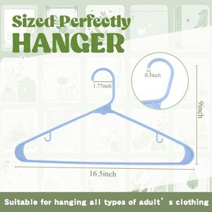 Wholesale Customized Logo PP Plastic Children's Kid Coat Clothes Hanger Thin Light Design No Slip <b>for</b> Wardrobe Laundry Space - Product Image 3