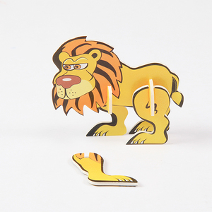 Custom giocattoli di gomma piuma di <span class=keywords><strong>puzzle</strong></span> bambino 3d di carta di <span class=keywords><strong>puzzle</strong></span> di arte 3d giocattoli di <span class=keywords><strong>puzzle</strong></span> modello animale - Product Image 4