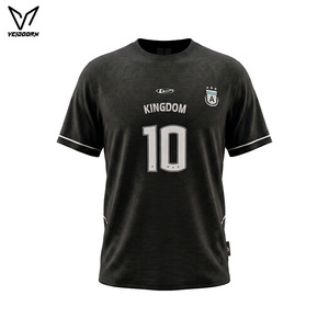 Maglia <span class=keywords><strong>da</strong></span> <span class=keywords><strong>Calcio</strong></span> Personalizzata con Logo Numero 10 per Uomo Traspirante ad Asciugatura Rapida in Poliestere Manica Corta per Allenamento Squadra di <span class=keywords><strong>Calcio</strong></span> - Product Image 2
