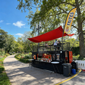 Conteneur fonctionnel pour café, bar, restaurant, cuisine mobile, remorque, chariot, équipement - Product Image 2