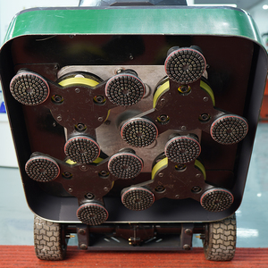 Haute efficacité 728mm auto-marchant béton meulage polisseuse 15kw 380v époxy sol meuleuse avec composant de moteur de base - Product Image 2