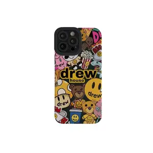 European and American trendy brand Drew suitable for iPhone 13/12 promax Apple 11 phone case X men X women XS full package