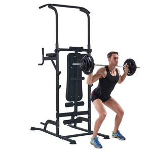 Équipement <span class=keywords><strong>de</strong></span> gymnastique Intérieur Maison Chin up Bar Machine Power Tower Dip Station <span class=keywords><strong>avec</strong></span> <span class=keywords><strong>banc</strong></span> <span class=keywords><strong>de</strong></span> <span class=keywords><strong>musculation</strong></span> - Product Image 6