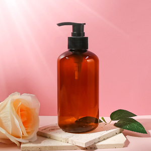 Flaconi in PET per Shampoo con Collo da 28mm, Dispenser a Pulsante Serigrafato; Bottiglie per Olio da Massaggio e <span class=keywords><strong>Detergente</strong></span> - Product Image 1