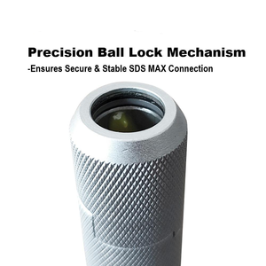 Resistente Max-Lock martello rotativo punta di prolunga <span class=keywords><strong>SDS</strong></span> MAX connessione <span class=keywords><strong>adattatore</strong></span> di montaggio per la punta di collegamento in lega in muratura - Product Image 3