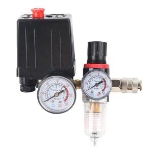 Vanne de régulation de pression pour compresseur d'air avec séparateur d'eau et d'huile et interrupteur automatique, assemblage européen - Product Image 4