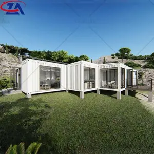Modular Portable Prefab Prefabricated Steel Structure Modern Shipping container Villa /House/Homeprefab houses