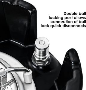 New 5 Gallon Bóng Khóa Cornelius Keg Nhà Brew Keg Dự Thảo Brewer 19 Lít Cornelius Corny Thép Không Gỉ Kép Cao Su Xử Lý - Product Image 6