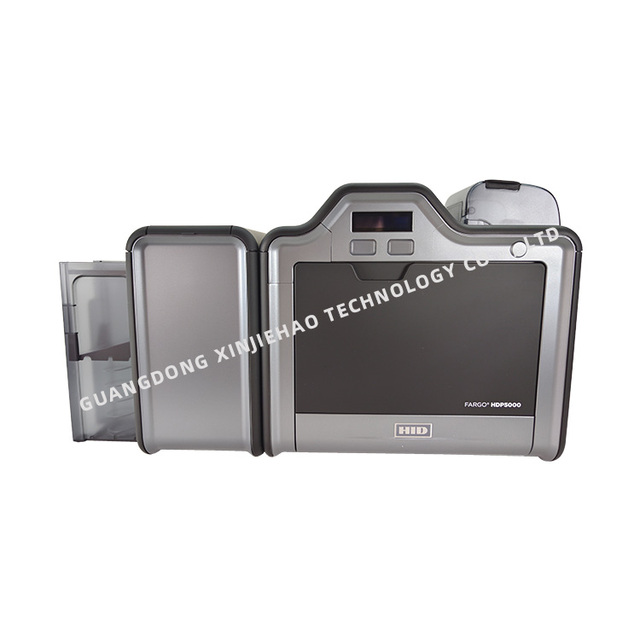 Original HID HDP5000 Duplex Dual Sided Double Side ID Card Printer