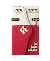 Personnalisable plusieurs couleurs métal boucle magnétique en cuir Flip antichoc couverture de téléphone pour iPhone 13 14 15 étuis de téléphone portable
